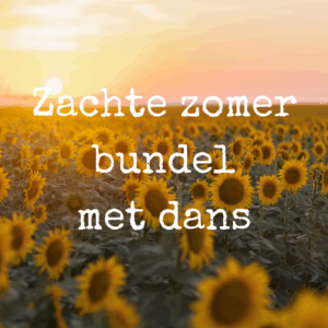 Zachte zomer bundel met dansavond - met vroegboekkorting!